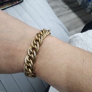 Anne Klein Vintage Chunky Chain Bracelet